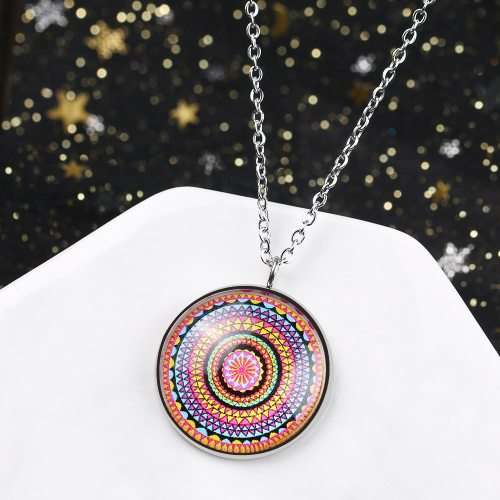 Titanium "Bohemian**Necklace 45 cm R 599** (SILVER)