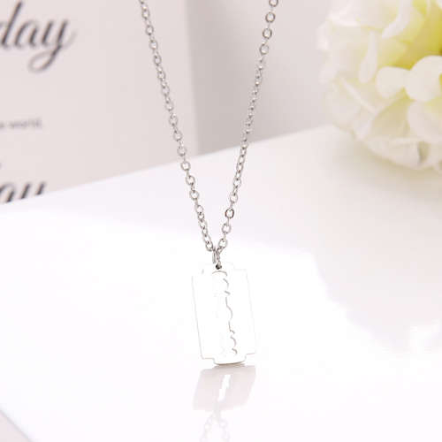 Titanium "Blade" Necklace 45 cm *R 599* (SILVER&GOLD)