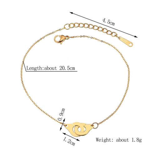 RETAIL PRICE:  R 999 Titanium Love Cuff Bracelet 20.5 cm (GOLD)