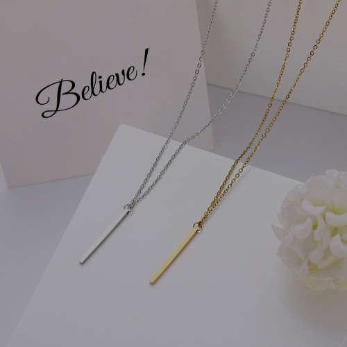 Titanium Stick Necklace 45 cm *R 899* GOLD