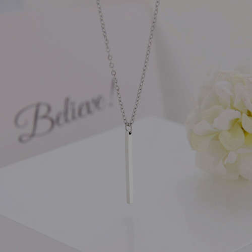 Titanium Stick Necklace 45 cm *R 899* GOLD