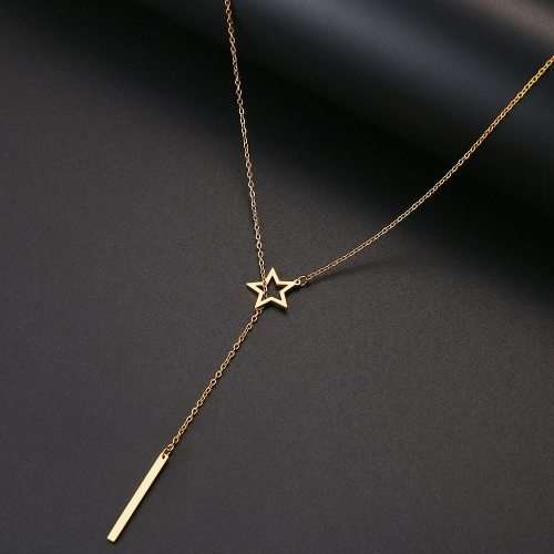 RETAIL PRICE: R 999 Titanium Stick & Star Necklace 60 cm  (SILVER ONLY)