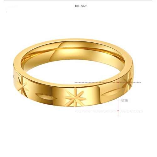 Titanium Star Ring (Gold)  **R 999**  Size 9; 11 US