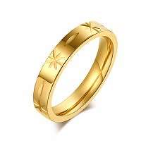Titanium Star Ring (Gold)  **R 999**  Size 9; 11 US