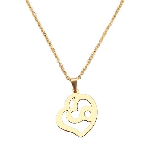 Titanium Heart Necklace 45 cm *R 899* SILVER