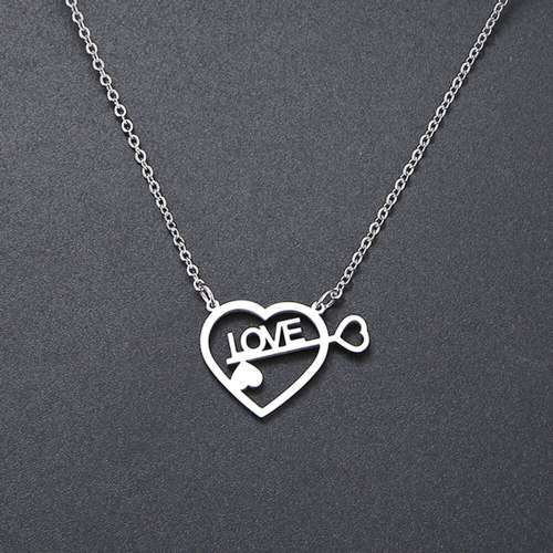RETAIL PRICE: R 999 Titanium Heart Necklace 45 cm (SILVER ONLY)