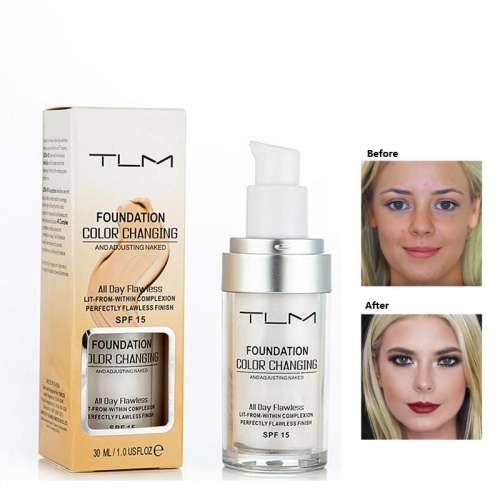RETAIL PRICE: R 980 TLM Color Changing Foundation Liquid 30 ml