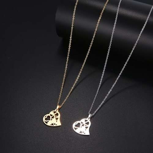 Titanium Heart Necklace 45 cm *R 899* SILVER