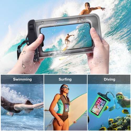 RETAIL PRICE: R 699 Waterproof Phone Case, Compatible With Most Devices 170 mm x 106 mm