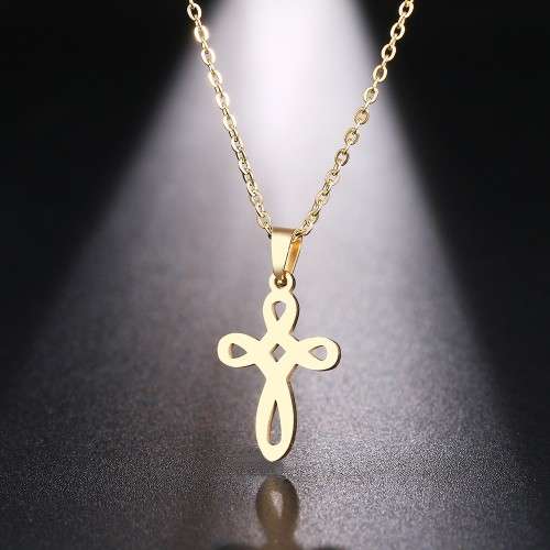 Retail Price: R 799 Titanium "Cross" Necklace 45 cm (GOLD ONLY)