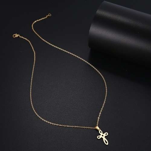 Retail Price: R 799 Titanium "Cross" Necklace 45 cm (GOLD ONLY)