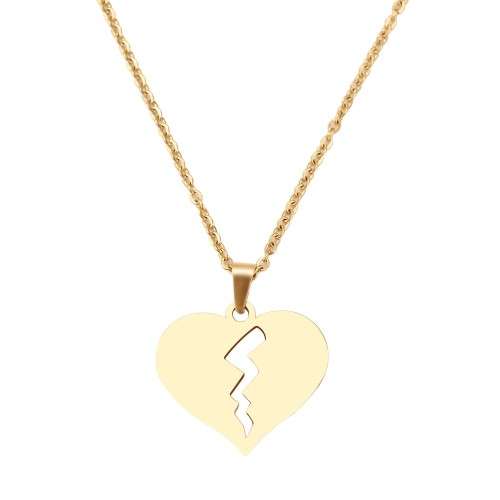 Retail Price: R 999 Titanium Heart Necklace  45 cm (GOLD)