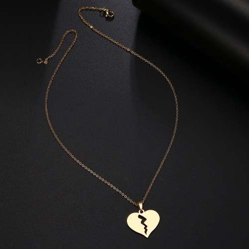 Retail Price: R 999 Titanium Heart Necklace  45 cm (GOLD)