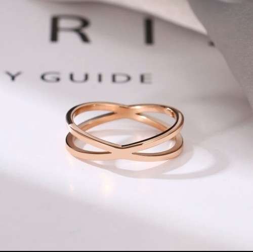 Retail Price R 999 Titanium  Cross Ring Size 8;9;10  US (ROSE GOLD ONLY)