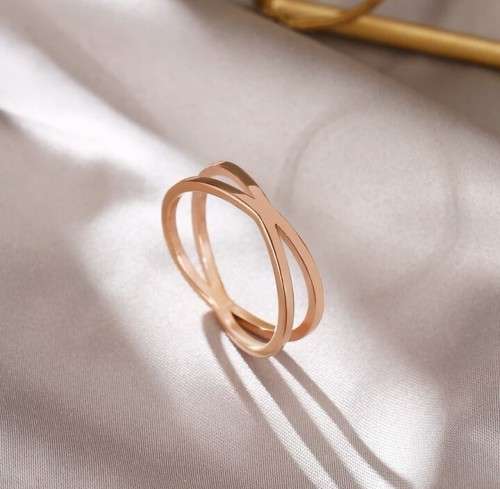 Retail Price R 999 Titanium  Cross Ring Size 8;9;10  US (ROSE GOLD ONLY)