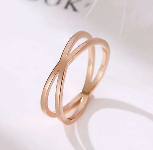 Retail Price R 999 Titanium  Cross Ring Size 8;9;10  US (ROSE GOLD ONLY)