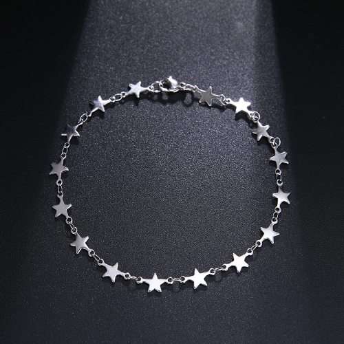 RETAIL PRICE: R 899 Titanium Stars Bracelet 22 cm  (SILVER ONLY)