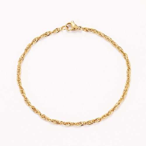 Retail Price:R1 099 (NEVER FADE) Titanium Wheat Bracelet 22 cm (SILVER ONLY)