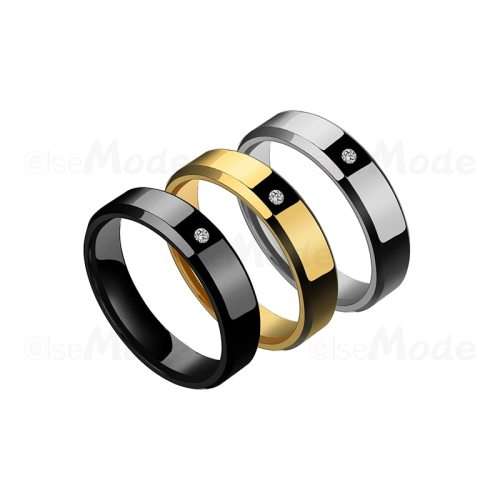 Retail Price R 1 299 Titanium Men's Ring With Simulated Diamond 8 mm Size 12 US (SILVER)