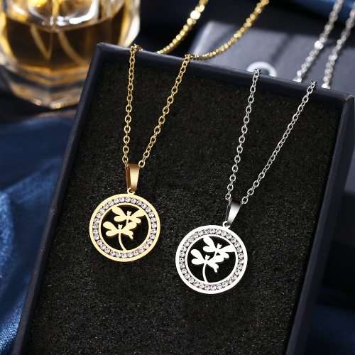 Retail Price R999 TITANIUM (NEVER FADE) "Dragonflies" Necklace 45 cm (SILVER ONLY)