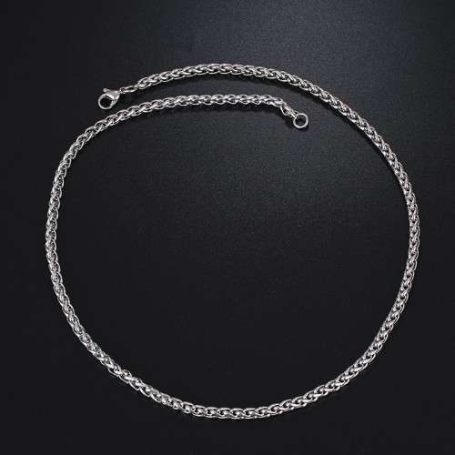 Retail Price: R 1 099 Titanium (NEVER FADE) Dragon Scales Necklace 60 cm (SILVER ONLY)