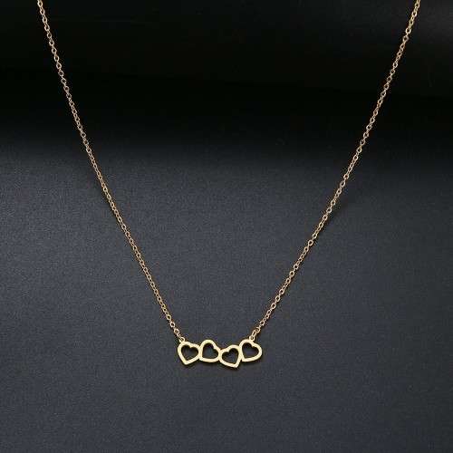 Retail Price: R 1099 Titanium "HeartS" Necklace 45 cm (GOLD ONLY)