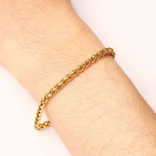 Retail Price: R 1 599 Titanium Dragon Skin Bracelets 22 cm (GOLD ONLY)