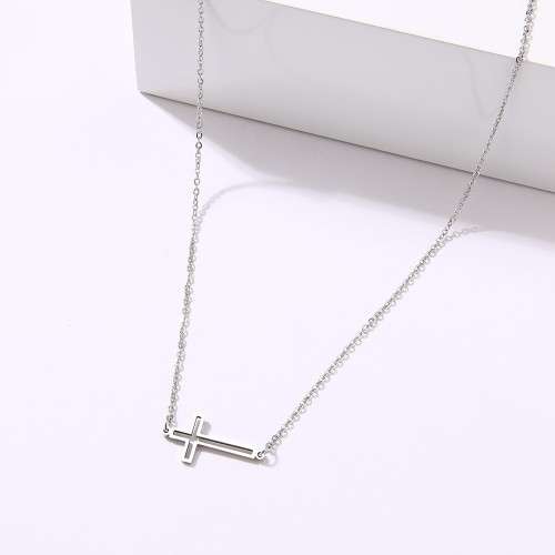 Retail price: R 999 (NEVER FADE) Titanium "Infinity Cross" Necklace 45 cm (SILVER ONLY)