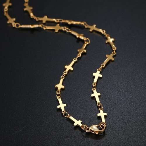 RETAIL PRICE:R1 099 (NEVER FADE) Titanium Cross Necklace 60cm (SILVER ONLY)