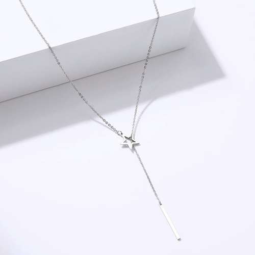 RETAIL PRICE: R 999 Titanium "Star & Stick" Necklace 60 cm  (GOLD ONLY)