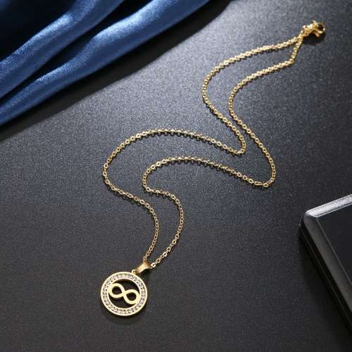 Retail Price: R 1 499 (NEVER FADE) Titanium "Infinity " Necklace 45 cm (SILVER ONLY)