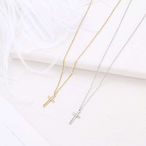 Retail Price: R 1 099 (NEVER FADE) Titanium Cross Necklace 45 cm (GOLD ONLY)