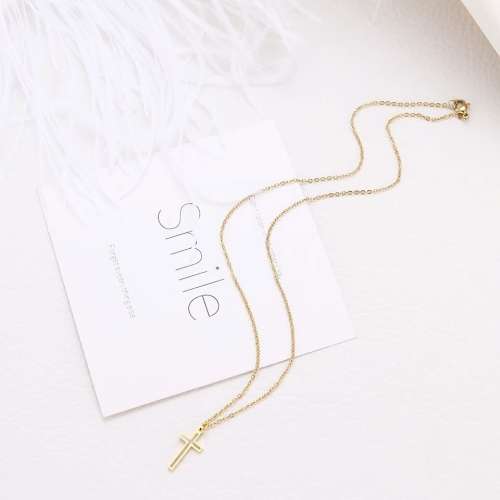 Retail Price: R 1 099 (NEVER FADE) Titanium Cross Necklace 45 cm (GOLD ONLY)