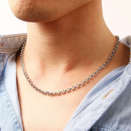 RETAIL PRICE:R1 399 (NEVER FADE) Titanium Roly Poly Necklace 60 cm (GOLD ONLY)