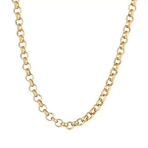 RETAIL PRICE:R1 399 (NEVER FADE) Titanium Roly Poly Necklace 60 cm (GOLD ONLY)