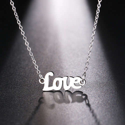 Retail Price:R1 099 (NEVER FADE) Titanium Love Necklace 45 cm (GOLD ONLY)