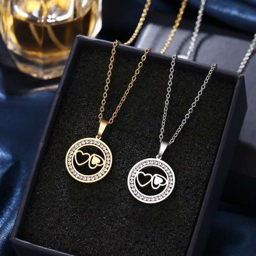 Retail Price:R1 099 (NEVER FADE)Titanium Hearts Necklace 45 cm (SILVER ONLY)