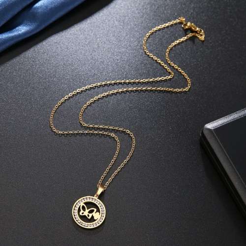 Retail Price:R1 499 (NEVER FADE) Titanium Butterfly Necklace  45 cm (SILVER ONLY)