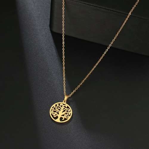 RETAIL PRICE:R1 499 Titanium ( NEVER FADE) `Tree Of Life ` Necklace 45 cm (SILVER ONLY)