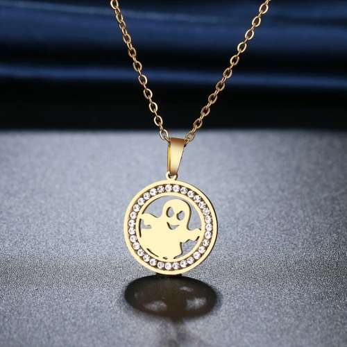 Retail Price:R1 099 (NEVER FADE)Titanium Ghost Necklace 45 cm (SILVER ONLY)