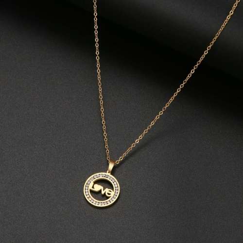 Retail Price:R1 099 (NEVER FADE)Titanium Love Necklace 45 cm (SILVER ONLY)