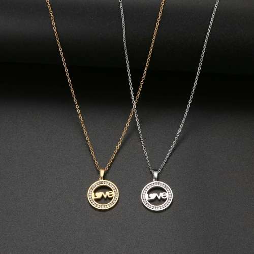 Retail Price:R1 099 (NEVER FADE)Titanium Love Necklace 45 cm (SILVER ONLY)