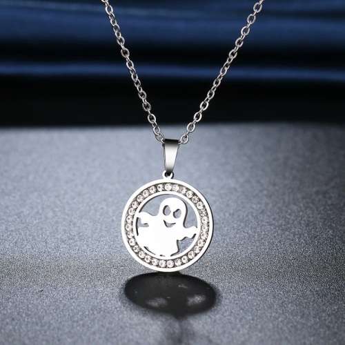 Retail Price:R1 099 (NEVER FADE)Titanium Ghost Necklace 45 cm (SILVER ONLY)