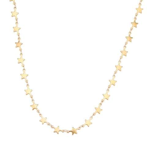 RETAIL PRICE:R1 099 (NEVER FADE) Titanium Stars Necklace 60cm (SILVER ONLY)