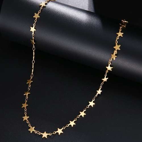 RETAIL PRICE:R1 099 (NEVER FADE) Titanium Stars Necklace 60cm (SILVER ONLY)