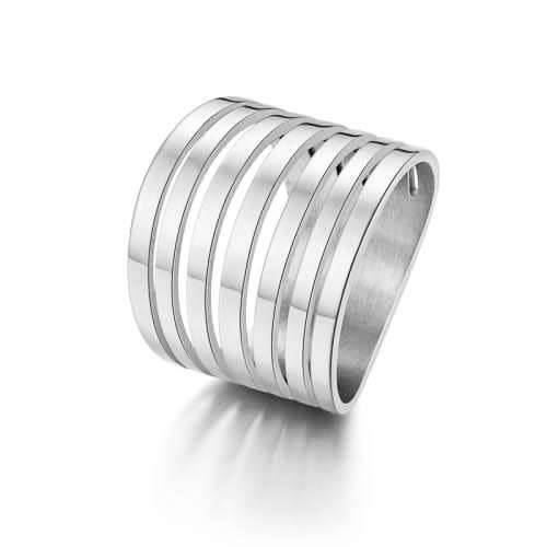 Retail Price: R 1 199 "Lucky 7" Titanium  (NEVER FADE)  Ring Size 9 US (SILVER ONLY)