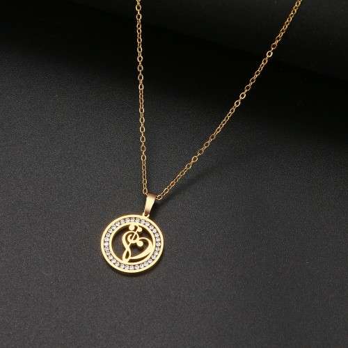 TITANIUM (NEVER FADE) Love Music Necklace 45 cm (SILVER ONLY)