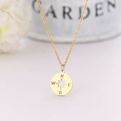 TITANIUM (NEVER FADE)"Nautical" Necklace 45 cm (SILVER ONLY)