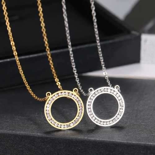 Retail Price R999 TITANIUM (NEVER FADE) "CIRCLE"  Necklace 45 cm (SILVER ONLY)