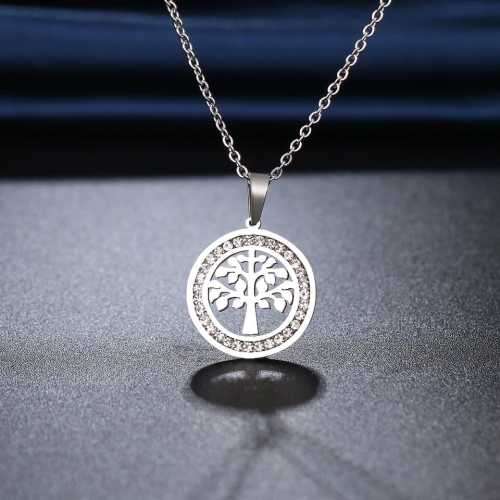 Retail Price R999 TITANIUM (NEVER FADE) Tree of Life Necklace 45 cm (SILVER ONLY)